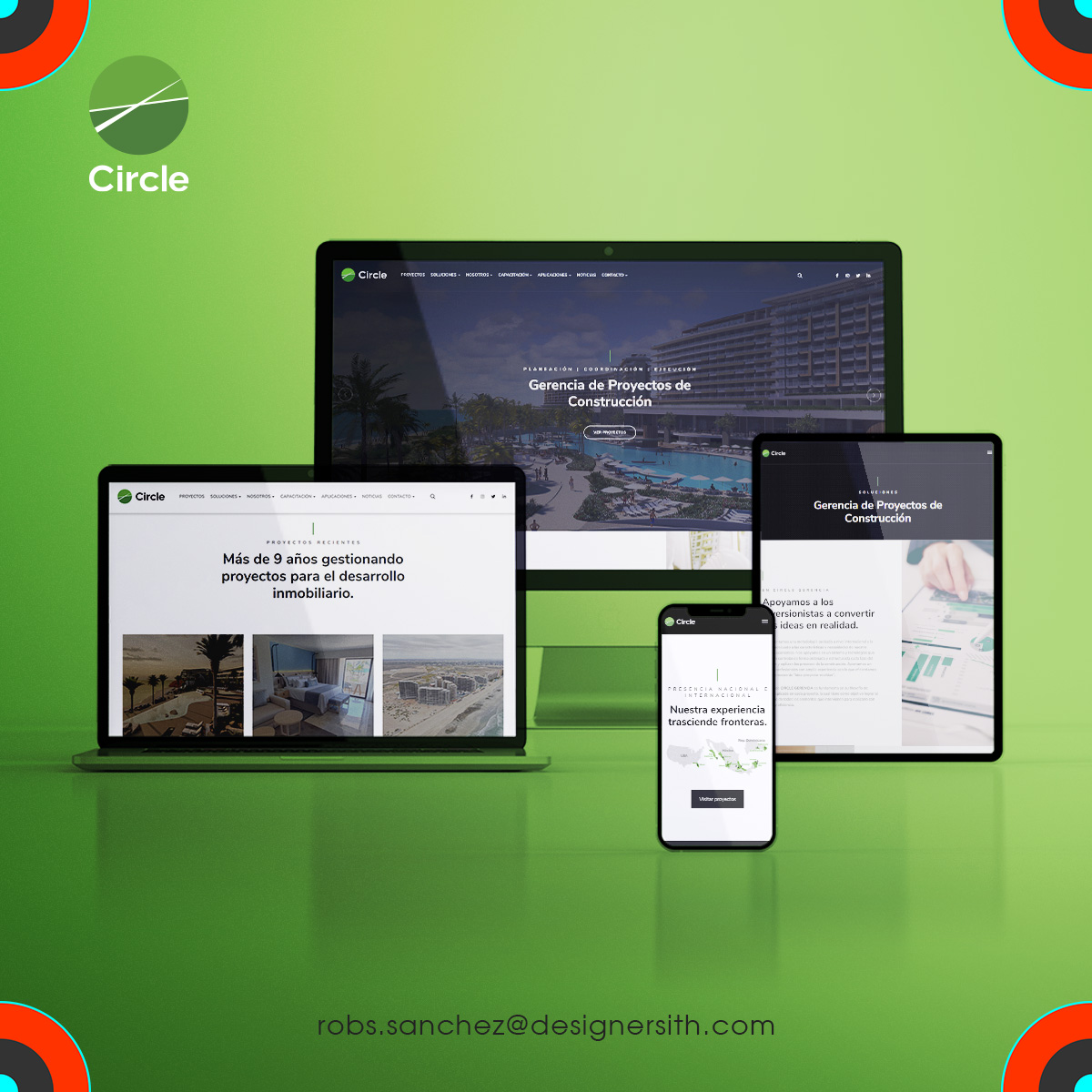 Sitio Web Circle Gerencia